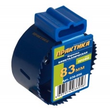 Коронка биметаллическая 83 мм (3 1/4") ПРАКТИКА Профи (036-056)