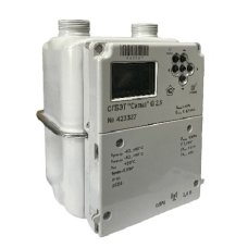 Счетчик газа СГБЭТ G=2,5 Т(гайки ВК) левый "Сигма А" V-110-H5-L-40-GSM