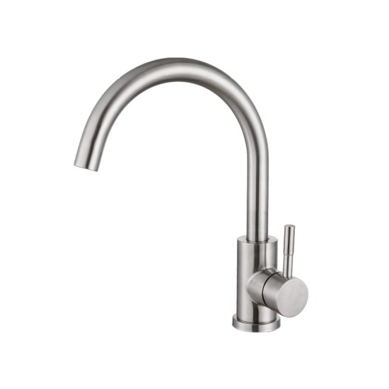 Смеситель для мойки Valfex Atria Steel,гайка (72304-3)