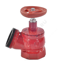 Вентиль пожарный угловой 125° чугунный ВР/НР Д=50