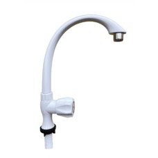 Смеситель для мойки моно Lemen м/к S 12551W белый