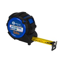 Рулетка 5мх32мм КОБАЛЬТ Ультра обрезиненный корпус (924-030)
