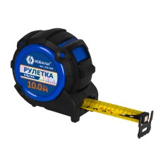 Рулетка 10мх32мм КОБАЛЬТ Ультра обрезиненный корпус (924-054)