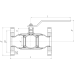 Кран шаровой фланцевый ALSO Д=80 Ру-16 (ГАЗ) КШ.Ф.П.
