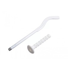 Кронштейн стальной для AL радиаторов резьбовой с дюбелем