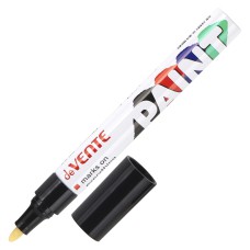 Маркер-краска черная 2мм, нитро-основа