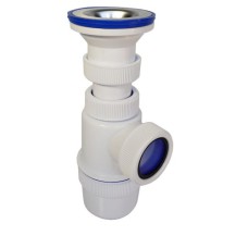 Сифон бутылочный "ЭЛИТ" нержавеющая чашка д.70мм (30986140)