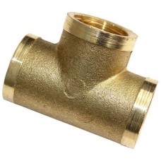 Тройник латунный Д=15мм