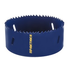 Коронка биметаллическая 102 мм (4") ПРАКТИКА Профи (036-070) Коронка биметаллическая 102 мм (4") ПРАКТИКА Профи (036-070)