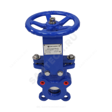 Задвижка DN 150 чугунная шиберная Benarmo PN16