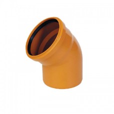 ПВХ Колено Д=110мм х 30° внешнее