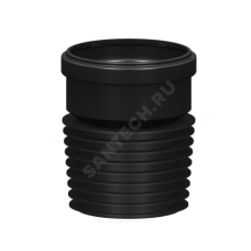 ПП Переход Д=110мм х 90мм черный