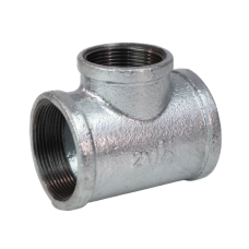 Тройник оцинкованный переходной 20х15мм Тройник оцинкованный переходной 20х15мм